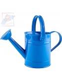 WOODY Konev dětská kropící modrá 29cm plechová 1,5 l s kropítkem