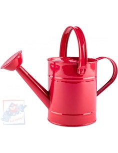 WOODY Konev dětská kropící červená 29cm plechová 1,5 l s kropítkem