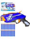 Pistole dětská s rotačním zásobníkem set se soft náboji 20ks s přísavkou