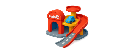 Garáže a dráhy