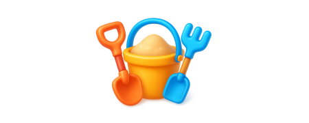 Hračky na písek